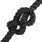 Preview: Juteseil 16 mm Schwarz 100% Tossa Jute