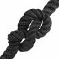 Preview: Juteseil 24 mm Schwarz 100% Tossa Jute
