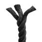 Preview: Juteseil 24 mm Schwarz 100% Tossa Jute