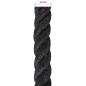 Preview: Juteseil 24 mm Schwarz 100% Tossa Jute