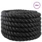 Preview: Juteseil 30 mm Schwarz 100% Tossa Jute