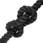Preview: Juteseil 30 mm Schwarz 100% Tossa Jute