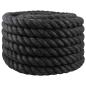Preview: ARDEBO.de - Juteseil 36 mm Schwarz 100% Tossa Jute