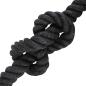Preview: Juteseil 36 mm Schwarz 100% Tossa Jute