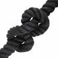 Preview: Juteseil 40 mm Schwarz 100% Tossa Jute