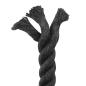 Preview: Juteseil 40 mm Schwarz 100% Tossa Jute