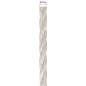 Preview: Juteschnur 2 stk. 2 mm Weiß 100% Tossa Jute