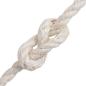 Preview: Juteseil 6 mm Weiß 100% Tossa Jute