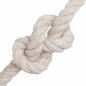 Preview: Juteseil 12 mm Weiß 100% Tossa Jute