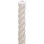 Preview: Juteseil 12 mm Weiß 100% Tossa Jute