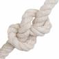 Preview: Juteseil 14 mm Weiß 100% Tossa Jute