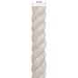 Preview: Juteseil 14 mm Weiß 100% Tossa Jute