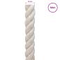 Preview: Juteseil 16 mm Weiß 100% Tossa Jute