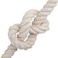 Preview: Juteseil 20 mm Weiß 100% Tossa Jute