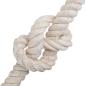 Preview: Juteseil 24 mm Weiß 100% Tossa Jute
