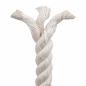 Preview: Juteseil 24 mm Weiß 100% Tossa Jute
