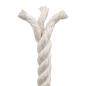 Preview: Juteseil 30 mm Weiß 100% Tossa Jute