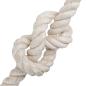 Preview: Juteseil 30 mm Weiß 100% Tossa Jute