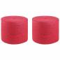 Preview: ARDEBO.de - 2 stk. 2 mm Rot 100% Tossa Jute