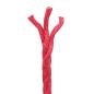Preview: 10 stk. 2 mm Rot 100% Tossa Jute