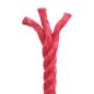 Preview: Juteseil 10 mm Rot 100% Tossa Jute