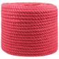 Preview: ARDEBO.de - Juteseil 10 mm Rot 100% Tossa Jute
