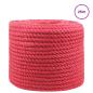 Preview: Juteseil 12 mm Rot 100% Tossa Jute