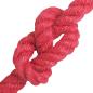 Preview: Juteseil 14 mm Rot 100% Tossa Jute