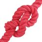 Preview: Juteseil 24 mm Rot 100% Tossa Jute