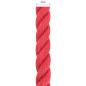 Preview: Juteseil 30 mm Rot 100% Tossa Jute