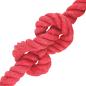 Preview: Juteseil 30 mm Rot 100% Tossa Jute