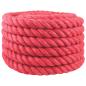 Preview: ARDEBO.de - Juteseil 40 mm Rot 100% Tossa Jute
