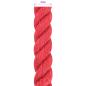 Preview: Juteseil 40 mm Rot 100% Tossa Jute