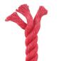Preview: Juteseil 40 mm Rot 100% Tossa Jute