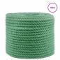 Preview: Juteseil 14 mm Grün 100% Tossa Jute
