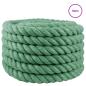 Preview: Juteseil 30 mm Grün 100% Tossa Jute