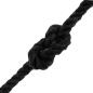 Preview: Baumwollzwirn 10 stk. 2 mm 100 m Schwarz 100% Baumwolle