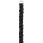 Preview: Baumwollseil 8 mm 25 m Schwarz 100% Baumwolle