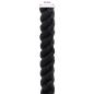 Preview: Baumwollseil 14 mm 25 m Schwarz 100% Baumwolle