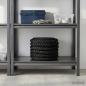 Preview: ARDEBO.de - Baumwollseil 30 mm 25 m Schwarz 100% Baumwolle