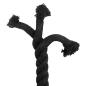 Preview: Baumwollseil 40 mm 5 m Schwarz 100% Baumwolle