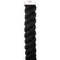 Preview: Baumwollseil 60 mm 5 m Schwarz 100% Baumwolle