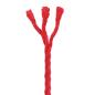 Preview: Baumwollzwirn 10 stk. 2 mm 100 m Rot 100% Baumwolle