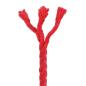 Preview: Baumwollseil 6 mm 50 m Rot 100% Baumwolle