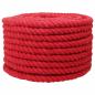 Preview: ARDEBO.de - Baumwollseil 16 mm 25 m Rot 100% Baumwolle