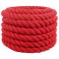 Preview: ARDEBO.de - Baumwollseil 50 mm 10 m Rot 100% Baumwolle