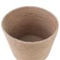 Preview: Pflanztopfsatz 2 stk. Natur Ø 28 x 28 cm 100% Tossa-Jute