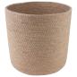 Preview: Pflanztopfsatz 2 stk. Natur Ø 28 x 28 cm 100% Tossa-Jute