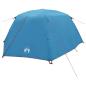 Preview: Trekkingzelt 4 Personen Blau 185T Polyester mit PU-Beschichtung