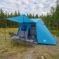 Preview: ARDEBO.de - Tunnelzelt Blau 475 x 220 x 192 cm